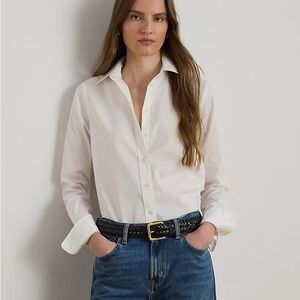 Ralph Lauren Embroidered RL Cotton Polo in White Size PXS preppy NWT